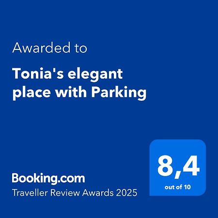 Tonia'S Elegant Place With Parking 干尼亞 外观 照片